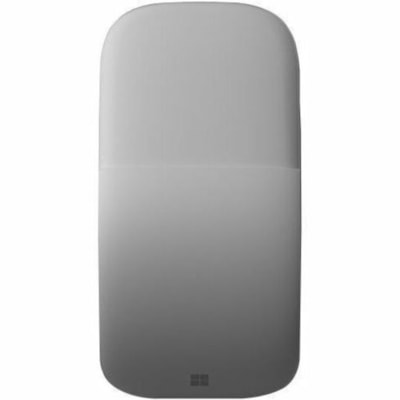 Microsoft - Souris Arc Touch FHD-00001 - Technologie Blue Track - Sans fil - Bluetooth - Gris Clair - 2 Bouton(s) r gris couleur ss  Bluetooth