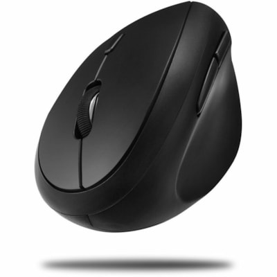 Adesso Tru-Form Wireless Ergo Mini Keyboard & Mouse - USB Membrane Wireless RF Keyboard - 87 Key - English (US) - Black - USB Wireless RF Mouse - Optical - 1600 dpi - Scroll Wheel - QWERTY - Black - Play/Pause, Stop, Forward, Volume Up, Volume Down, Mute, Skip Backward Hot Key(s) - Right-handed - AA  