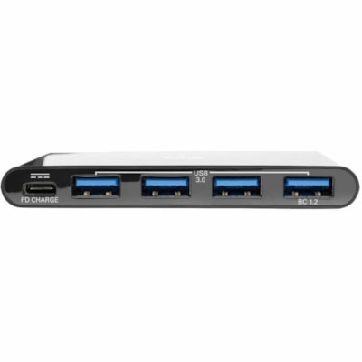 Tripp Lite series 4-Port USB 3.1 Hub, 4x USB-A, Thunderbolt 3-PD Charging, Black - USB Type C - External - 4 USB Port(s) - 4 USB 3.0 Port(s) - PC, Mac Hub  USB-C to (x4) USB-A  with  USB-C Charging Port