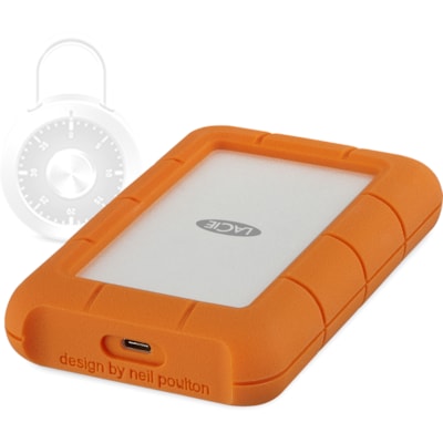 Seagate Rugged STFR5000800 5 TB Portable Hard Drive - External - USB Type C - 2 Year Warranty IVE 5TB 