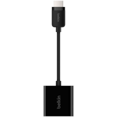 Belkin HDMI to VGA Video Adapter Converter with Audio - 1920x1080 - HDMI/USB/VGA/mini-phone A/V Cable for Audio/Video Device, TV, Monitor, Projector - First End: HDMI Digital Audio/Video - Second End: 15-pin HD-15, Mini-phone Stereo Audio, Micro USB  ADAP 