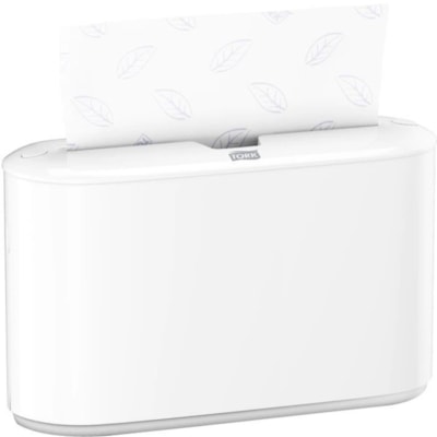 TORK Xpress Countertop Multifold Hand Towel Dispenser - Multifold Dispenser - 7.90" (200.66 mm) Height x 12.70" (322.58 mm) Width x 4.60" (116.84 mm) Depth - Plastic - White - Hygienic, Compact - 1 Box COUNTERTOP MULTIFOLD WHITE DISPENSER