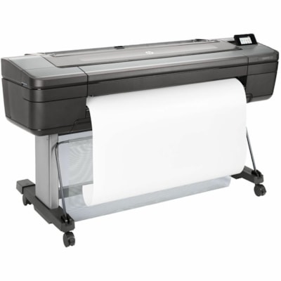 HP DesignJet HD Pro Z6 PostScript Imprimante grand format à jet d'encre - 44 po (1117,60 mm) Largeur d'impression - Couleur - 6 Couleur(s) - 866 pi²/h (80,45 m²/h) Vitesse de couleur - 2400 x 1200 dpi - USB - Ethernet - Papier, Papier en rouleau, Massicot - Position au sol support&eac  PLOT 