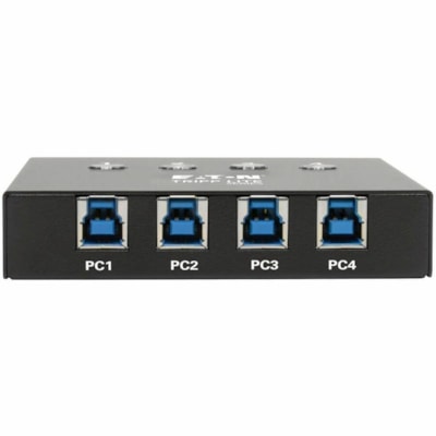 Tripp Lite series 4-Port USB 3.0 Peripheral Sharing Switch - SuperSpeed - USB - External - 4 USB Port(s) - 4 USB 3.0 Port(s) al Sharing Switch SuperSpeed 