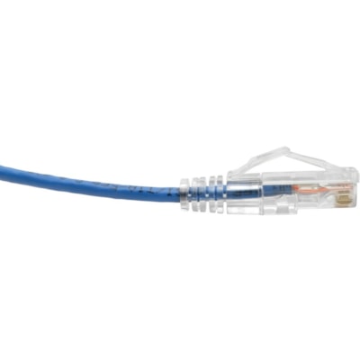 Tripp Lite series Cat6 UTP Patch Cable (RJ45) - M/M, Gigabit, Snagless, Molded, Slim, Blue, 15 ft. - 15 ft (4.57 m) Category 6 Network Cable for Network Device, Printer, Photocopier, Router, Server, Computer, Modem, Switch, Workstation - First End: 1 x RJ-45 Network - Male - Second End: 1 x RJ-45 Ne isted Pair (UTP) - Male Left G ender - Male Right G