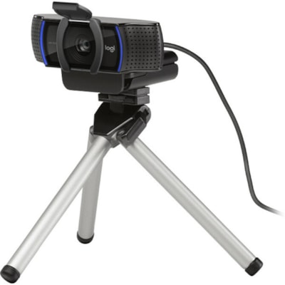 Logitech C920S Webcam - 2.1 Megapixel - 30 fps - USB 3.1 - 1 Each - 1920 x 1080 Video - Auto-focus - 78° Angle - 1.2x Digital Zoom - Microphone - For Notebook, Monitor  