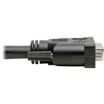 Tripp Lite series P760-010-DVI KVM Cable - 10 ft (3.05 m) KVM Cable for Monitor, Keyboard/Mouse, KVM Switch - First End: 1 x DVI-I (Dual-Link) Digital Video - Male - Second End: 1 x DVI-I (Dual-Link) Digital Video - Male, 2 x USB 2.0 Type A - Male - 480 Mbit/s - Supports up to 1920 x 1200 - 30 AWG - t -2x Male2x Male  1920 x 1200 1080p @ 60 Hz  10 ft