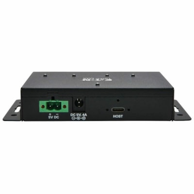 Tripp Lite series U460-2A2C-IND 4-Port Industrial-Grade USB 3.1 Gen 2 Hub - USB Type C - External - 4 USB Port(s) - 2 USB 3.0 Port(s) - UASP Support - PC, Mac B C & 2 USB-A USB 3.1 Gen 2 10 Gbps