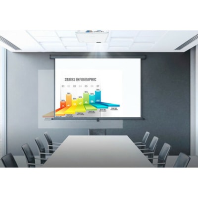 BenQ BlueCore LU785 3D Ready DLP Projector - 16:10 - 1920 x 1200 - Front, Ceiling - 1080p - 20000 Hour Normal Mode - 38000 Hour Economy Mode - WUXGA - 3,000,000:1 - 6000 lm - HDMI - USB  PROJ 