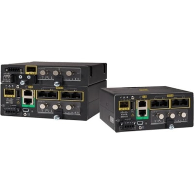 Cisco IR1101 Integrated Services Router Rugged - 5 Ports - Management Port - 2 - Gigabit Ethernet - Wall Mountable - 5 Year ES ROUTER 