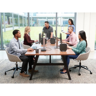 HP t640 Thin Client Ryzen R1505G Dual-core (2 Core) 2.40 GHz  - 4 GB RAM DDR4 SDRAM - 16 GB Flash Radeon Vega 3 Graphics - Gigabit Ethernet - HP ThinPro - IEEE 802.11ac - DisplayPort - VGA - Network (RJ-45) - 7 Total USB Port(s) - 2 USB 2.0 Port(s) - USB Type-C - 45 W  