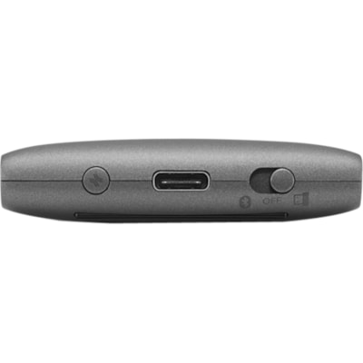 Lenovo YOGA Mouse with Laser Presenter - Optical - Wireless - Bluetooth/Radio Frequency - 2.40 GHz - Iron Gray - USB - 1600 dpi - Touch Scroll - 4 Button(s)  WRLS 