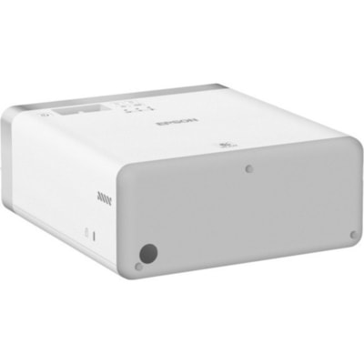 Epson EF-100 LCD Projector - 16:10 - White, Silver - 1280 x 800 - Front, Rear - 12000 Hour Normal Mode - 20000 Hour Economy Mode - HD - 2000 lm - HDMI - USB  PROJ 