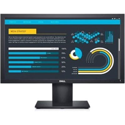 Dell E2020H 20" (508 mm) Class LCD Monitor - 16:9 - Black - 19.5" (495.30 mm) Viewable - Thin Film Transistor (TFT) - LED Backlight - 1600 x 900 - 16.7 Million Colors - 250 cd/m² HMNTR 