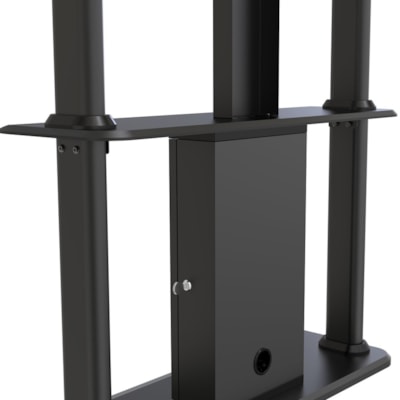StarTech.com Digital Signage Display Stand - Black - Locking - Cable Management - Portrait Kiosk Enclosure (DSIGNAGESTND) - The portrait kiosk enclosure provides a secure mount for a 45 to 55in TV (with max weight of 176 lb./80 kg) that will captivate passersby - While many kiosks include a display, rovides a secure mount for a 4 5 to 55in TV (with m