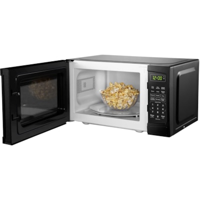 Danby 0.7 cuft Black Microwave - 19.82 L Capacity - Microwave - 10 Power Levels - 700 W Microwave Power - 10" (254 mm) Turntable - 120 V AC - 15 A Fuse - Countertop - Black 700 WATTS 10 POWER LEVELS 6 CONVENIENT AUTO COOK OPTIONS