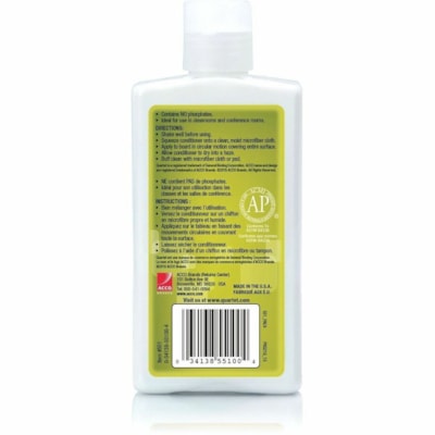 ACCO Dry-Erase Board Cleaner & Conditioner, 8 oz. (250 mL) - Used as Ghost Remover, Stain Remover, Ink Remover CONDITIONER 