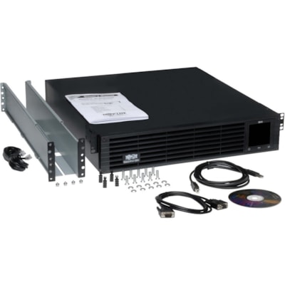 Tripp Lite series SmartPro SM2200RMXL2UPN 2200VA Rack/Tower UPS - 2U Rack/Tower - AVR - 4.50 Hour Recharge - 4.50 Minute Stand-by - 120 V AC Input - 110 V AC, 115 V AC, 120 V AC Output - Single Phase - Pure Sine Wave - Serial Port - 4 x NEMA 5-15R, 4 x NEMA 5-15/20R Receptacle(s) - 8 x Battery/Surge  PERP 