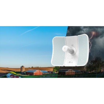 TP-Link CPE710 IEEE 802.11a/n/ac 867 Mbit/s Wireless Bridge - 5 GHz - MIMO Technology - 1 x Network (RJ-45) - Gigabit Ethernet - Pole-mountable  WRLS 