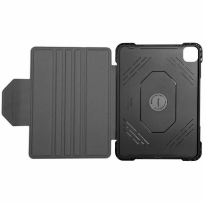 Targus Pro-Tek THZ866GL Rugged Carrying Case (Folio) for 10.9" to 11" Apple iPad Air (4th Generation), iPad Air (5th Generation), iPad Pro, iPad Pro (2nd Generation), iPad Pro (3rd Generation), iPad Pro (4th Generation), iPad Air 11 (2024), iPad Air 11 (2025) Tablet - Black - Drop Resistant, Impact   Air 10.9 (4th Gen)  iPad Pro 11 (2nd/1st Gen)