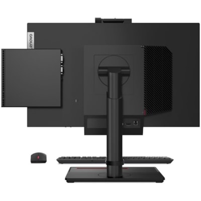 Lenovo ThinkCentre M75q Gen 2 11JJ000SUS Desktop Computer - AMD Ryzen 3 4350GE - 4 GB - 1 TB HDD - Tiny - Raven Black - Windows 10 Pro 64-bit - English (US) Keyboard - IEEE 802.11ac - 65 W W10P  4VUS 