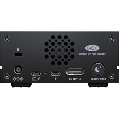 LaCie 1big STHS10000800 10 TB Desktop Hard Drive - External - Desktop PC, Notebook Device Supported - Thunderbolt 3, USB 3.0 - 7200rpm - 5 Year Warranty - Retail ERBOLT 3 + USB-C 