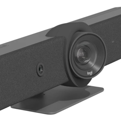 Logitech Rally bar - Graphite - 4K - 3840 x 2160 Video - 90° Angle - Wall - 3x Digital Zoom - Microphone - Wireless LAN - Network (RJ-45) - For Computer, Notebook, TV - Yes - Built-in Speaker, Microphone  