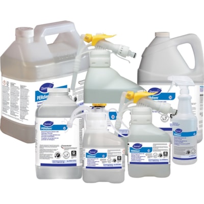 PERdiem General Purpose Cleaner with Hydrogen Peroxide - Concentrate - 2.50 L - Heavy Duty, Dilutable, Phosphorous-free, Odorless, Color-free - Clear Bottle - 1 Each 2X2.5L 