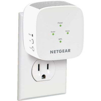 Netgear EX2800 Dual Band IEEE 802.11 a/b/g/n/ac 750 Mbit/s Wireless Range Extender - 2.40 GHz, 5 GHz - Internal - Plug-in  ACCS 