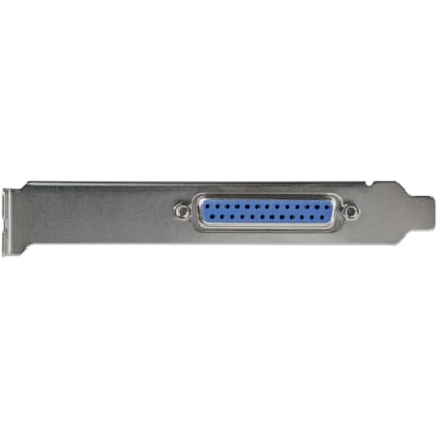 StarTech.com 1-Port Parallel PCIe Card, PCI Express to Parallel DB25 LPT Adapter Card, Desktop Expansion Controller for Printer, SPP/ECP - Parallel PCIe card controller w/ DB25 parallel port - SPP/Byte/ECP modes - Works w/ IEEE 1284 up to 2.5Mbps - Printer/LPT port expansion adapter card - Asix AX99 w/ DB25 parallel port - SPP/By te/ECP modes - Works