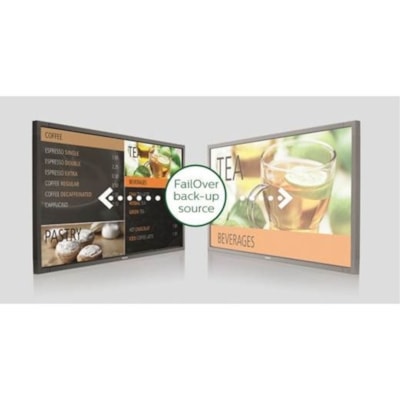 Philips Signage Solutions D-Line Display - 64.50" (1638.30 mm) LCD Cortex A73 - 3 GB DDR SDRAM - 3840 x 2160 - 500 cd/m² - 2160p - HDMI - USB - DVI - SerialEthernet - Android 8.0 Oreo - Energy Star SOC 500 