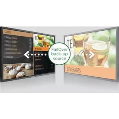 Philips Signage Solutions Q-Line Display - 49.50" (1257.30 mm) LCD Cortex A53 1.10 GHz - 2 GB DDR3 SDRAM - 3840 x 2160 - Direct LED - 400 cd/m² - 2160p - HDMI - USB - DVI - SerialEthernet - Android 8.0 Oreo  HD 400 