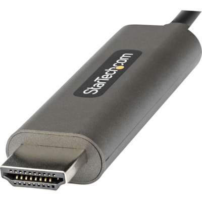 StarTech.com 6ft (2m) USB C to HDMI Cable 4K 60Hz with HDR10, Ultra HD USB Type-C to HDMI 2.0b Video Adapter Cable, DP 1.4 Alt Mode HBR3 - 6.6ft/2m USB C (DisplayPort 1.4 Alt Mode HBR3) to HDMI 2.0b video adapter cable - 4K 60Hz w/ HDR10/7.1 Audio/HDCP 2.2/1.4; 1080p - USB-C to HDMI cable tested w/  ZCABL 