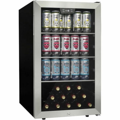 Danby Wine Cabinet - 12 Bottle(s) BLACK/STAINLESS STEEL 