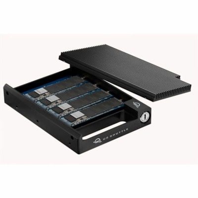 OWC U2 Shuttle 16 TB Portable Solid State Drive - 3.5" External - U.2 - Black - Server, Desktop PC, Storage System Device Supported - Thunderbolt 3 - 2800 MB/s Maximum Read Transfer Rate - 3 Year Warranty - 1  EXT 