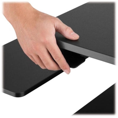 Tripp Lite series Safe-IT WWSSDTAM Multipurpose Desktop Riser - 29 lb (13154.18 g) Load Capacity - 17.50" (444.50 mm) Height x 23.60" (599.44 mm) Width x 24.20" (614.68 mm) Depth - Desktop - Black - For Monitor, Computer, Notebook, Keyboard, Smartphone, USB Hub, TV, Workstation - Antimicrobial, Keyb EIGHT SIT-STAND DESKTOP WORKST ATION