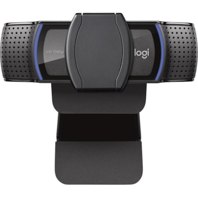 Logitech C920e Webcam - 3 Megapixel - 30 fps - Black - USB Type A  - 1920 x 1080 Video - Auto-focus - 78° Angle - 1x Digital Zoom - Microphone - For Notebook, Monitor - Windows TAA compliant 