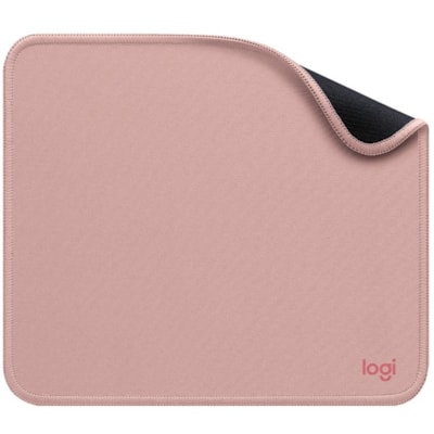 Logitech Studio Series Mouse Pad - 7.87" (199.90 mm) Height x 9.06" (230.12 mm) Width - Dark Rose - Natural Rubber, Nylon - Anti-slip, Anti-fray, Spill Resistant ANTI - SLIP 