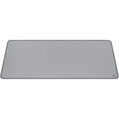 Logitech - Desk Mat Studio Series - tapis de souris - Bureau - longueur de tapis 27,56 po (700 mm) x largeur de tapis 11,81 po (300 mm) - Gris Moyen  