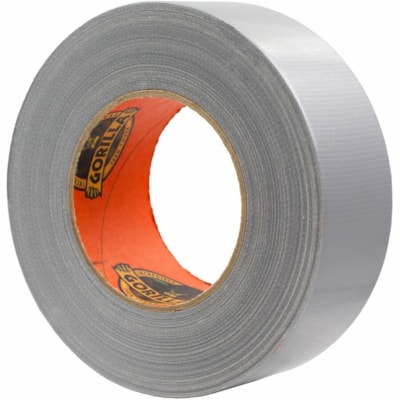 Gorilla Tape - 30 yd (27.4 m) Length x 1.88" (47.8 mm) Width - Silver - 1 Each 2.88IN.X30YD TOUGH AND WIDE