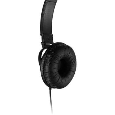 Kensington Classic Headset with Mic and Volume Control - Stereo - Mini-phone (3.5mm) - Wired - Over-the-head - Binaural - Ear-cup - 6 ft (1.83 m) Cable - Noise Cancelling Microphone - Noise Canceling - Black IC AND VOLUME CTRL ROL