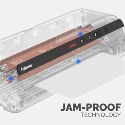 Fellowes Jupiter 125 Laminator - Pouch - 10 mil (0.25 mm) Lamination Thickness - 21.25" (539.75 mm) Width x 8.19" (208.03 mm) Depth  