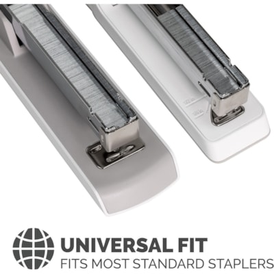 Fellowes ¼" Full Strip of Staples 5000pk - 1/4" - for Paper - Silver - 1 Each 5000PK 