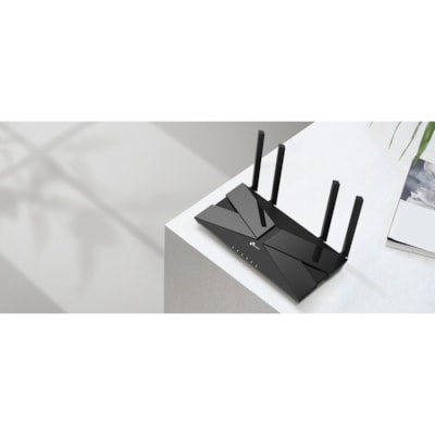 TP-Link Archer AX23 Wi-Fi 6 IEEE 802.11ax Ethernet Wireless Router - Dual Band - 2.40 GHz ISM Band - 5 GHz UNII Band - 4 x Antenna(4 x External) - 230.40 MB/s Wireless Speed - 4 x Network Port - 1 x Broadband Port - Gigabit Ethernet - VPN Supported - Desktop  