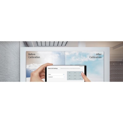 Samsung VM55B-U Digital Signage Display - 55" (1397 mm) LCD - 1920 x 1080 - Direct LED - 500 cd/m² - 1080p - HDMI - USB - DVI - SerialEthernet - Black  MNTR 
