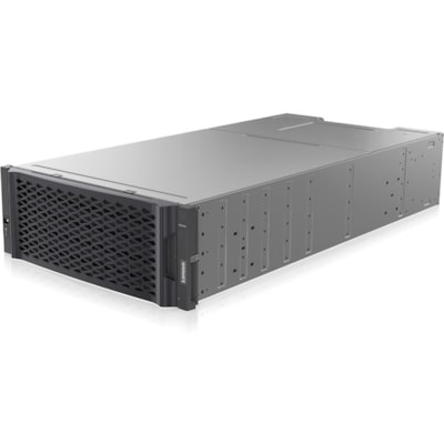 Lenovo ThinkSystem DE4000H DAS/SAN Storage System - 24 x HDD Supported - 0 x HDD Installed - 24 x SSD Supported - 0 x SSD Installed - 2 x 12Gb/s SAS Controller - RAID Supported - 0, 1, 3, 5, 6, 10 RAID Levels - 24 x Total Bays - 24 x 2.5" Bay - Gigabit Ethernet - 2 USB Port(s) - Network (RJ-45) - FC  SYST 