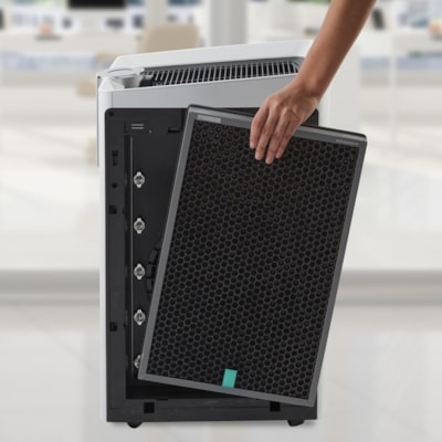 TruSens Air Filter - HEPA/Activated Carbon - For Air Purifier - Remove Dust, Remove Airborne Particles, Remove Volatile Organic Compound, Remove Odor, Remove Virus, Remove Bacteria - 100% Particle Removal Efficiency Particles - 2 FOR TRUSENS Z-6000 