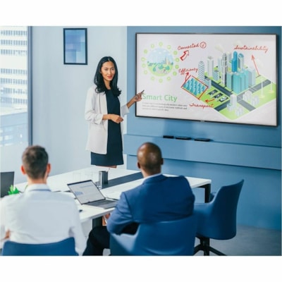 Sharp AQOUS BOARD 4WB55FT5U Collaboration Display - LCD - Infrared (IrDA) - Touchscreen - 3840 x 2160 - LED - 270 cd/m² - 1,300:1 Contrast Ratio - 2160p - USB - HDMI - VGA PLAY  LED DIRECT BACKLIGHT  LA NDSCAPE  HDMI X 3  R