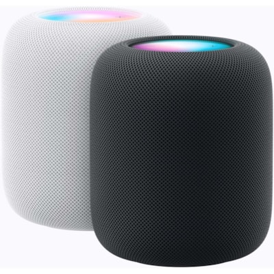 Apple HomePod (2nd Generation) Portable Bluetooth Smart Speaker - Siri Supported - White - Dolby Atmos - Wireless LAN  SPKR 