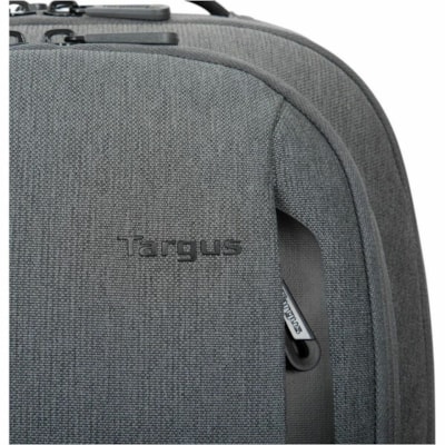 Targus Cypress Hero TBB94104GL Carrying Case (Backpack) for 15.6" (396.24 mm) Apple Notebook - Gray - Water Resistant - Woven Fabric, Foam Body - Shoulder Strap, Trolley Strap, Handle - 19.69" (500.13 mm) Height x 12.01" (305.05 mm) Width x 5.30" (134.62 mm) Depth - 5.81 gal (22000 mL) Volume Capaci  